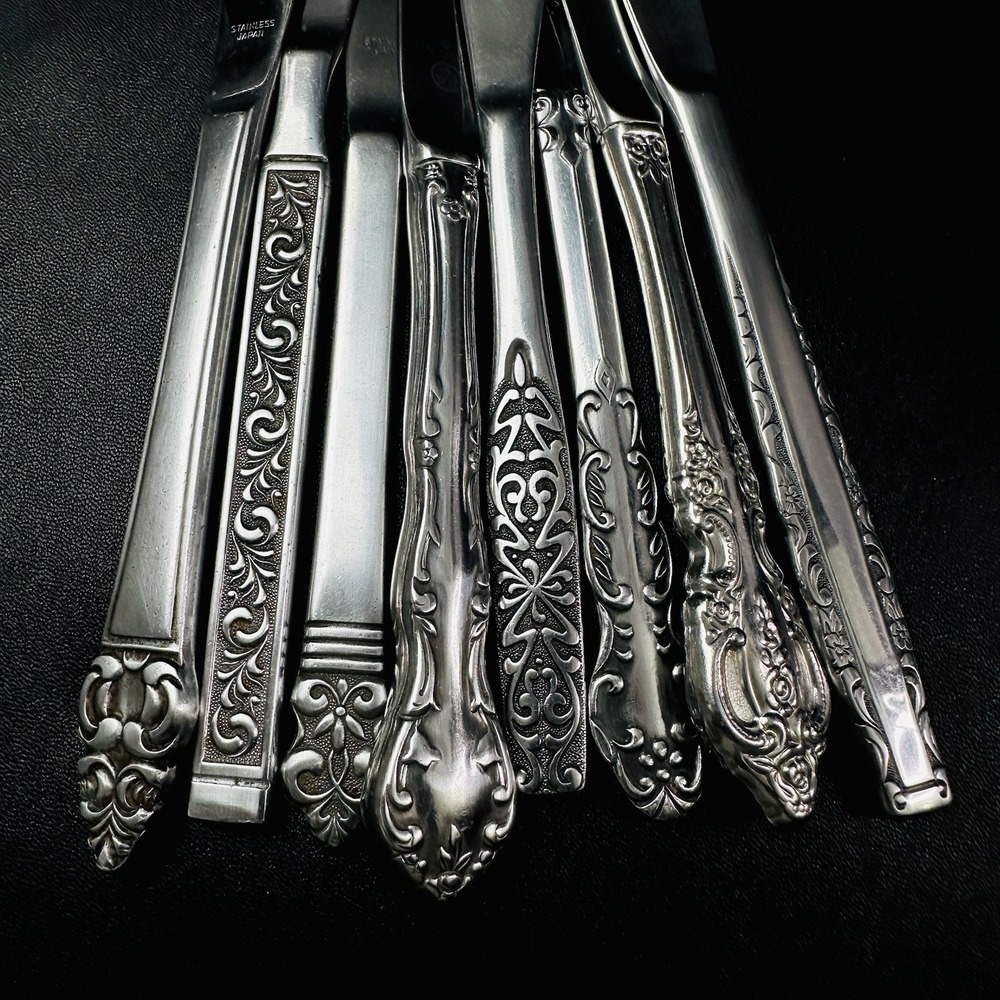 40 Vtg Stainless Flatware Mismatched Japan EKCO National Interpur Oneida Mixed - Picture 15 of 16